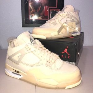 Air Jordan 4 Retro Off White Sail